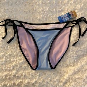 Color block bathing suit bottom
